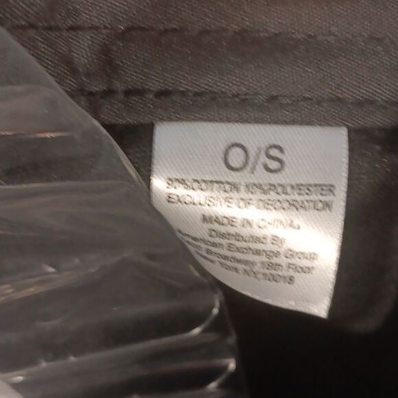 Bon Voyage Black Rhinestone Studded Cap - Picture 3 of 5